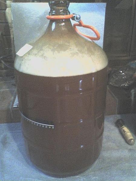 Primary Ferm- Summer Solstice Pale Wheat Ale.