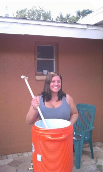 My first brew day....