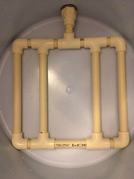 CPVC Manifold while in Mash Tun