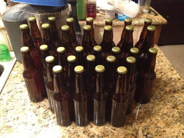 "Hel" Clone (Braggot) bottled