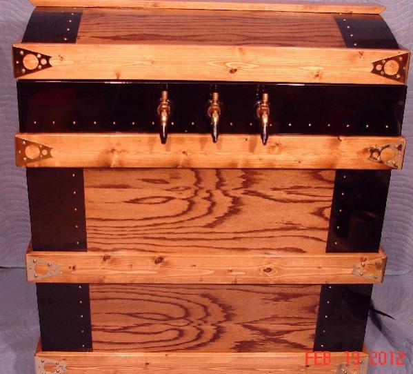 I have to mount the CO2 regulators and finish a few trim pieces and my treasure chest will be complete!!!