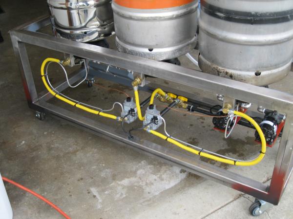 Natural gas connections with thermocouples & pilots