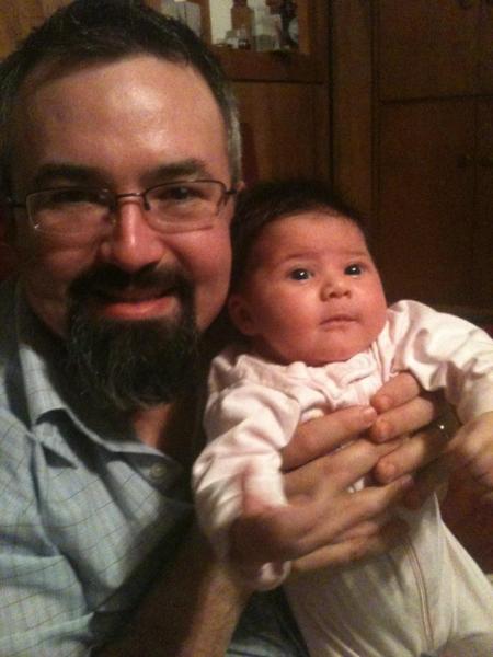 My 1st kiddo Ava! She was born on Christmas Day 2011.