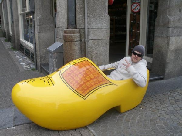 Awesome shoe found in Amsterdam.