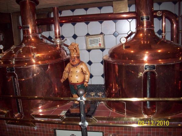 Kettles in the OLDEST Brewery in Hamburg