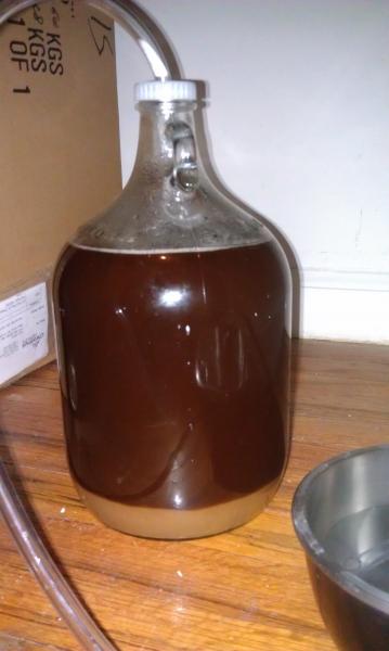 After pitching the yeast