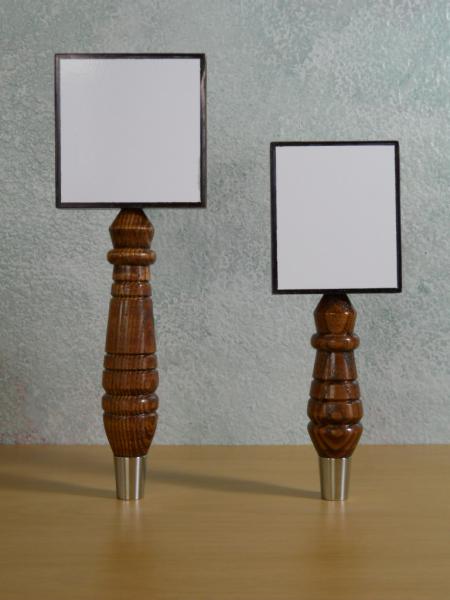 Dry erase tap handles I made and sold on E-Bay.