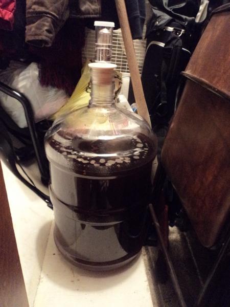 Red ale secondary fermentation