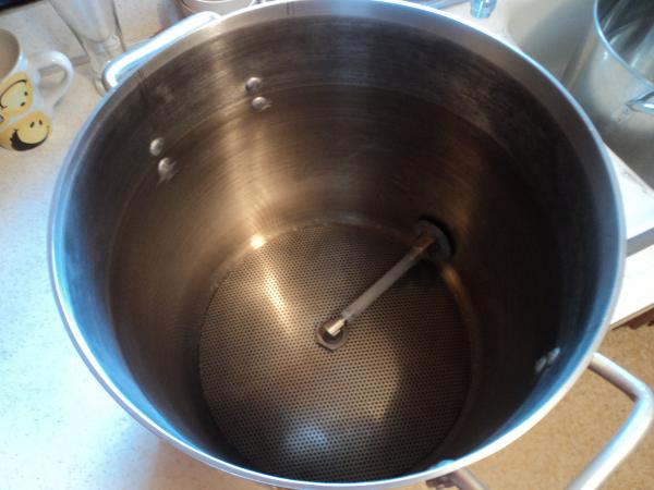11" false bottom installed.