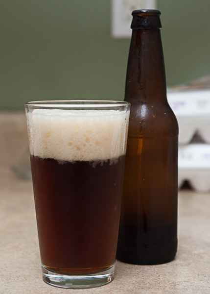 Warsteiner Dunkel clone. Last bottle of my first brew.