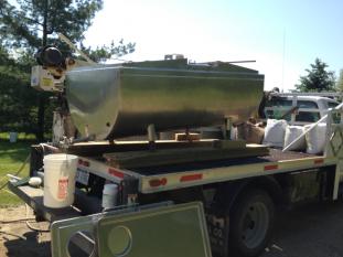 Mash tun for Fire Brew