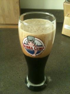 My Milk Stout... Poured hard. 6 weeks after boil.