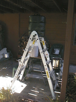 Hightechspargingsetup