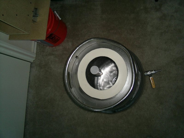 Acrylicfermenterlidandrubbergasket