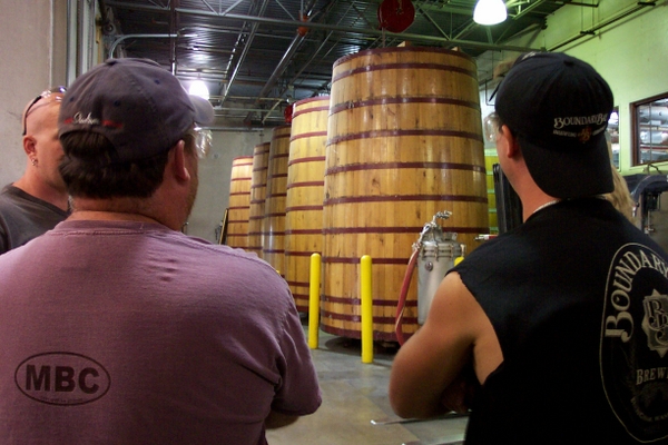 LaFolieagingtanksatNewBelgiumBrewingFortCollinsCO