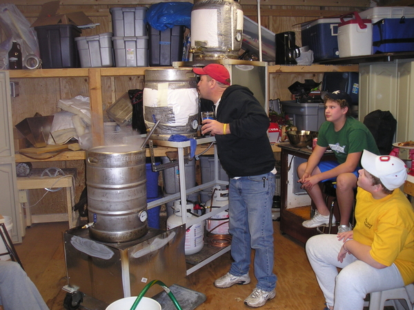 Myco-brewerwithmy2sonswatching