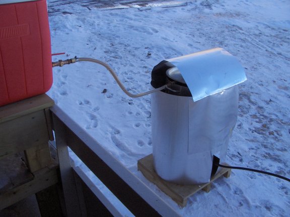 WinterSparging