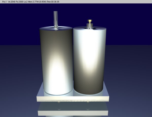 3DModeledGrainMill