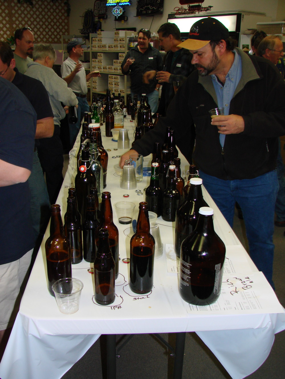 HomeBrewtastingatTheBrewHut