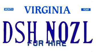EvansVanityPlate