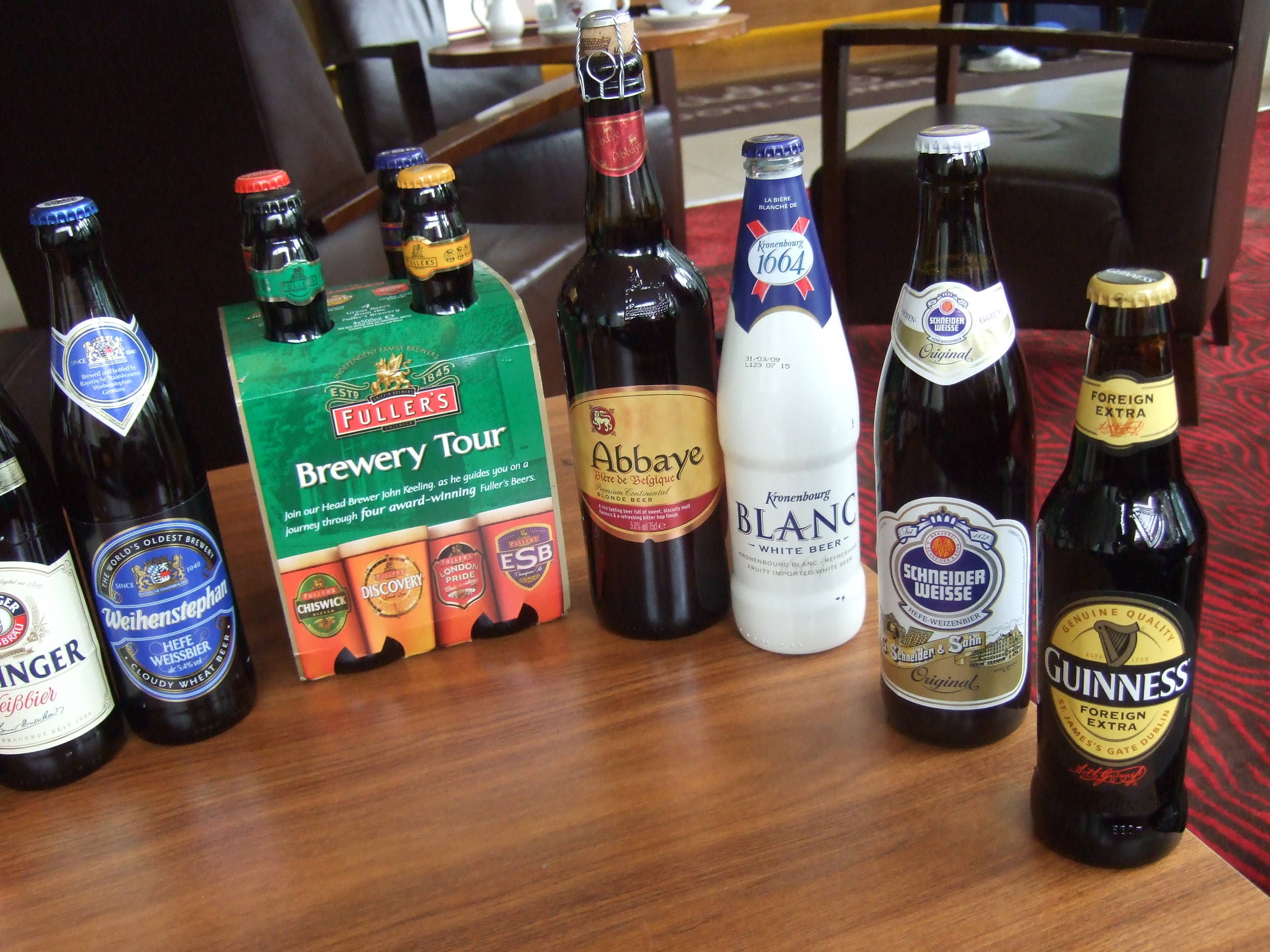 Andtherestofthe18beersthatIbroughtbackfromLondon