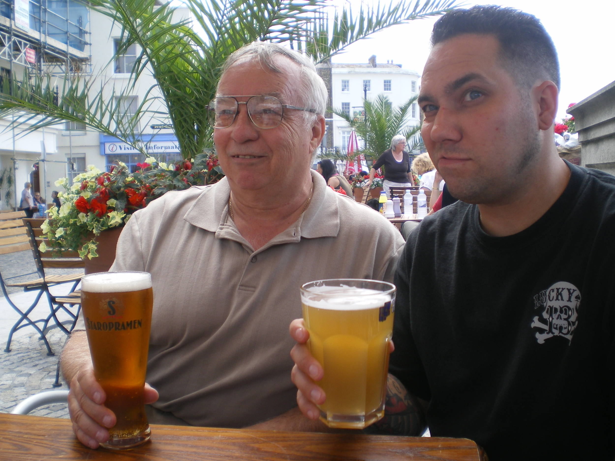 FirstbeerinEnglandwithDadItwasahoegaarden