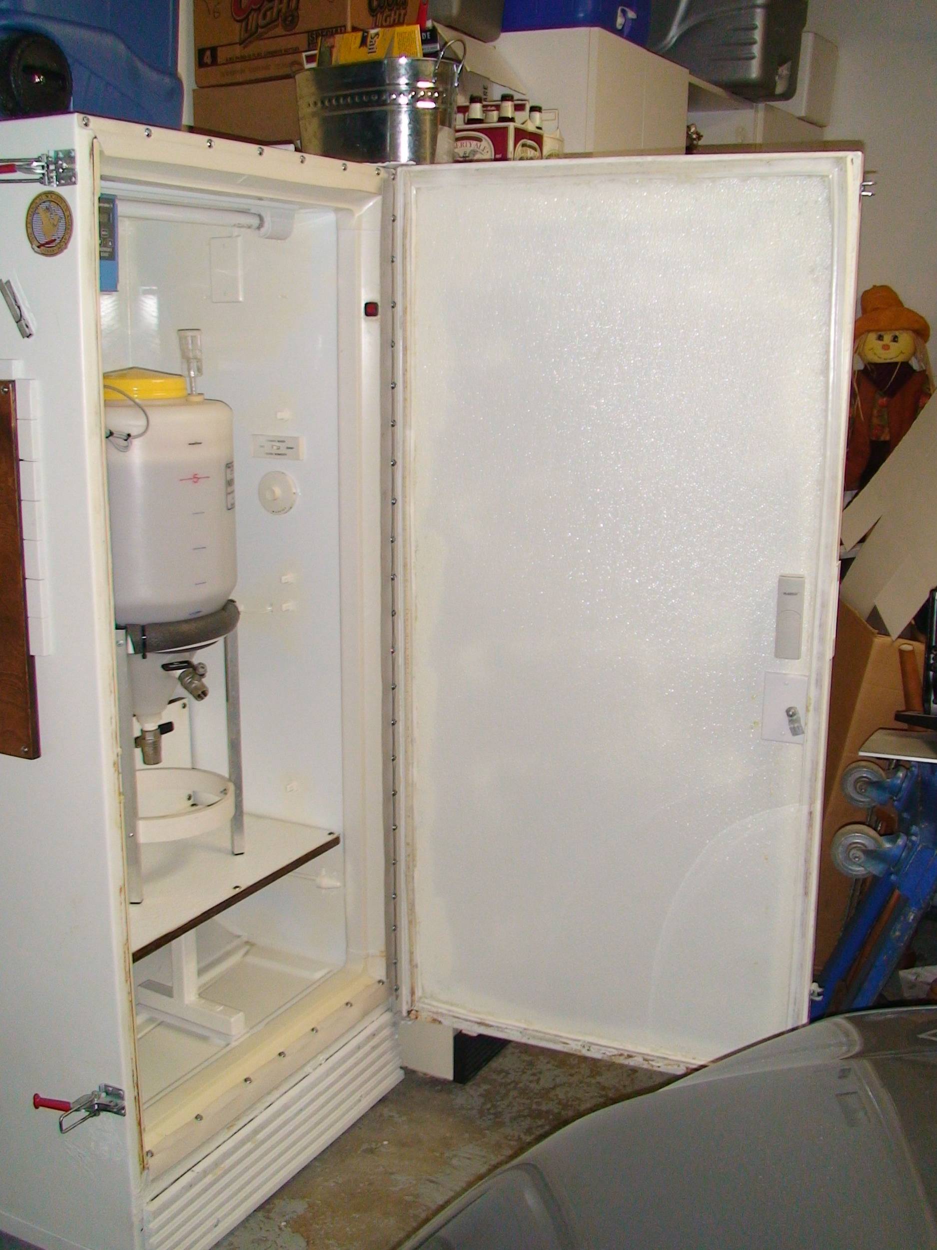 ConvertedFreezerFermentationCabinet