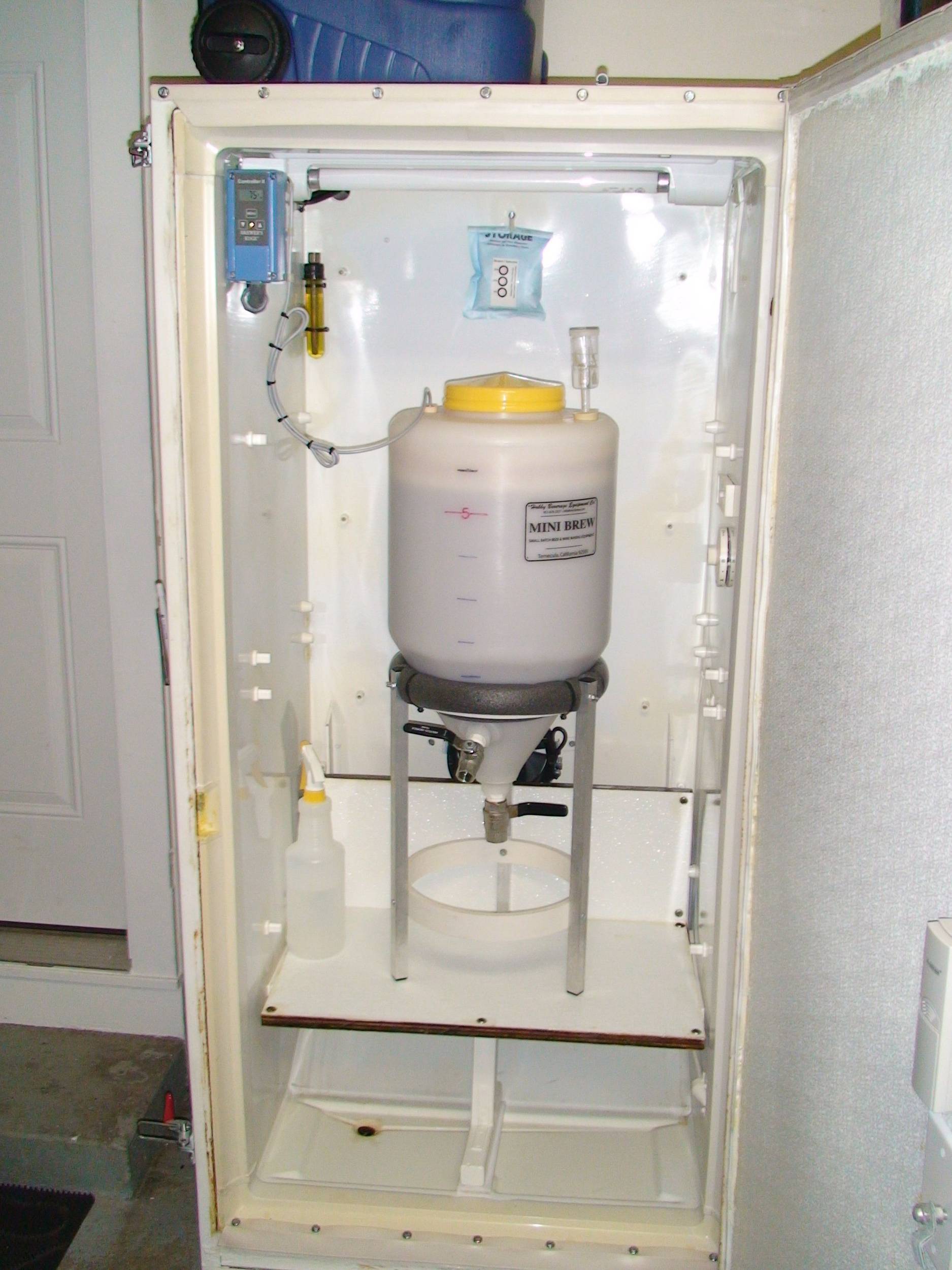 ConvertedFreezerFermentationCabinet