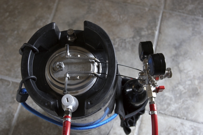 AttachingtheCO2tothekeg