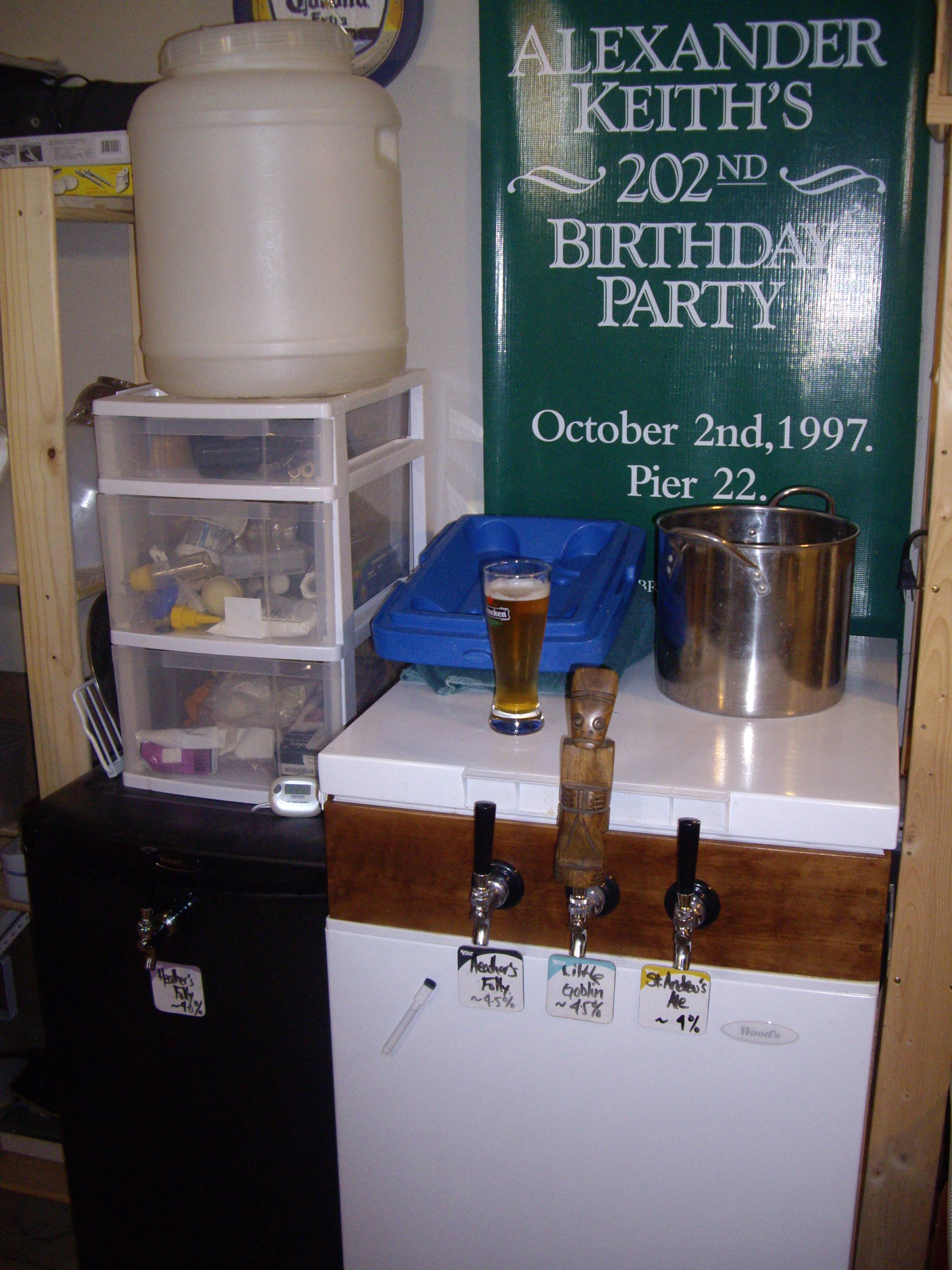 KegeratorandMinifridge