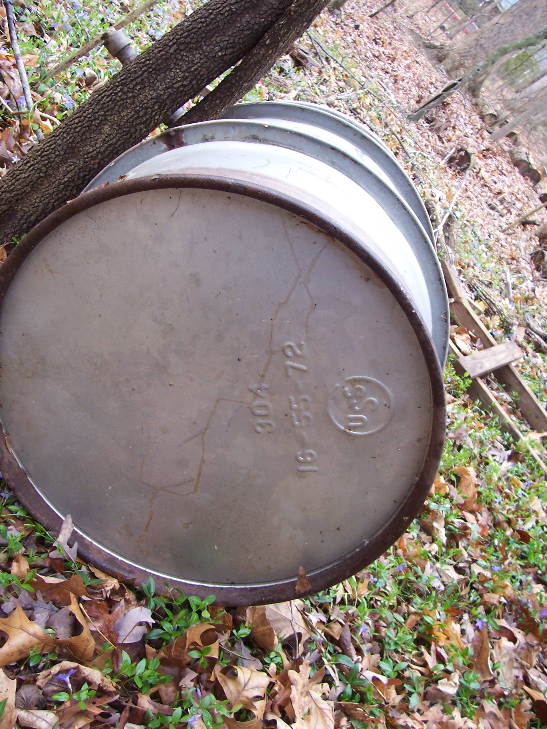 StainlessSteel55galBarrell