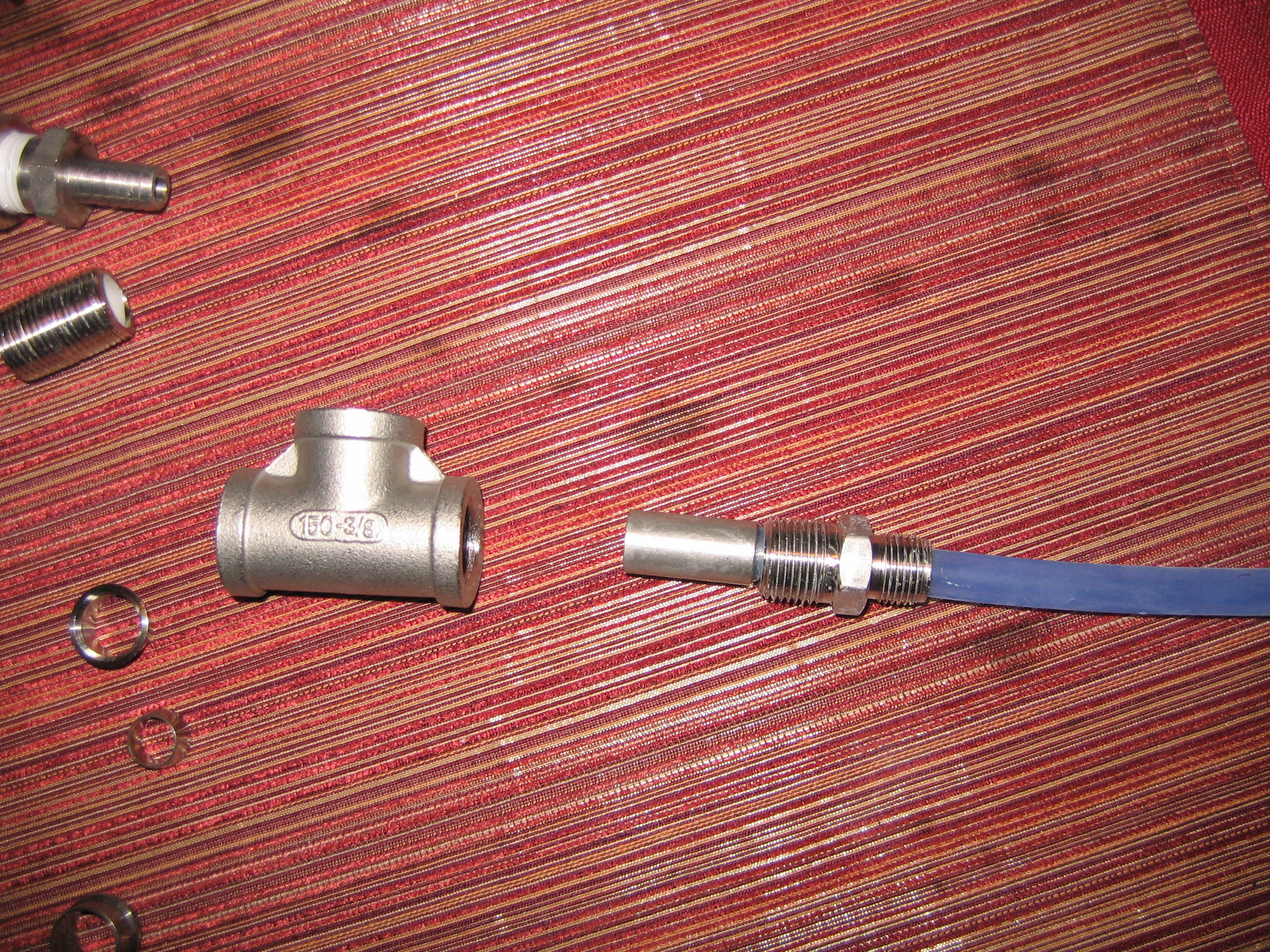 In-line O2 assembly