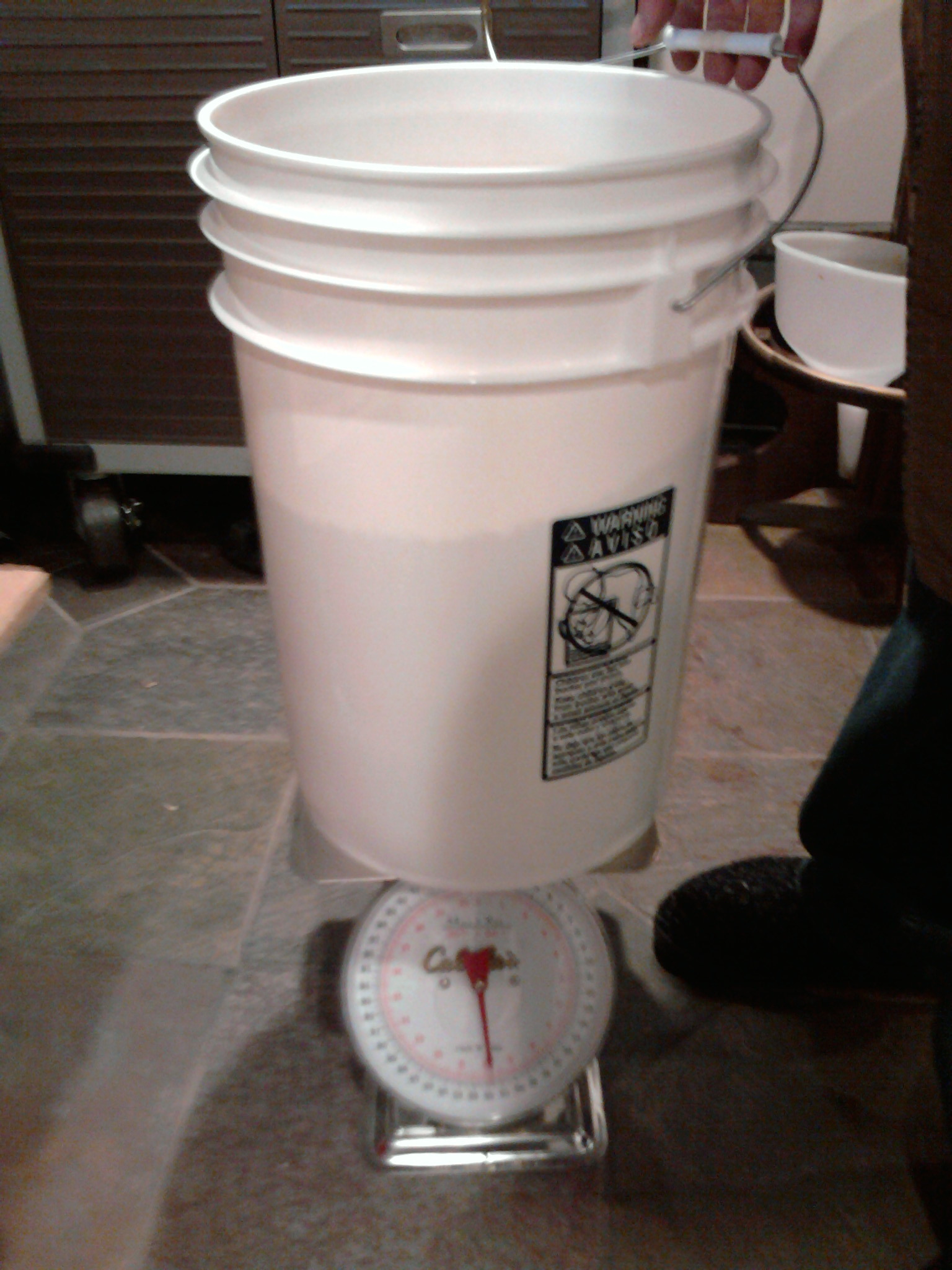 weighing