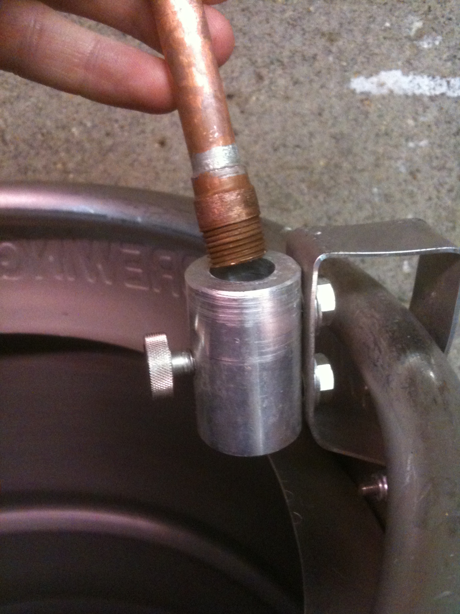 spargearmholder