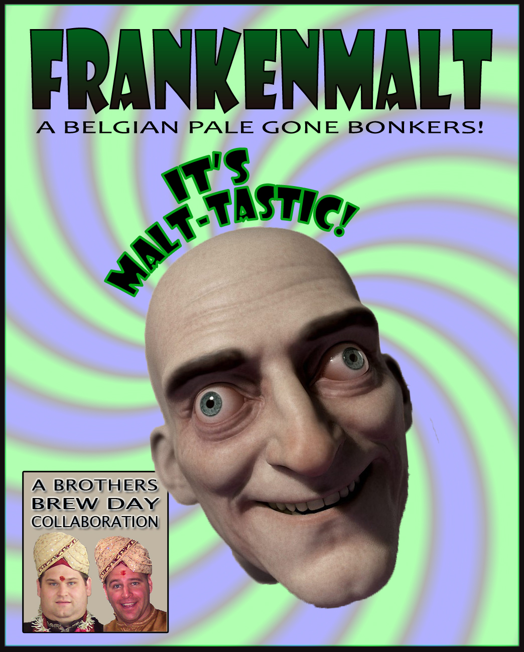 LabelfortheFrankenmaltbeermeandmyBuddymade