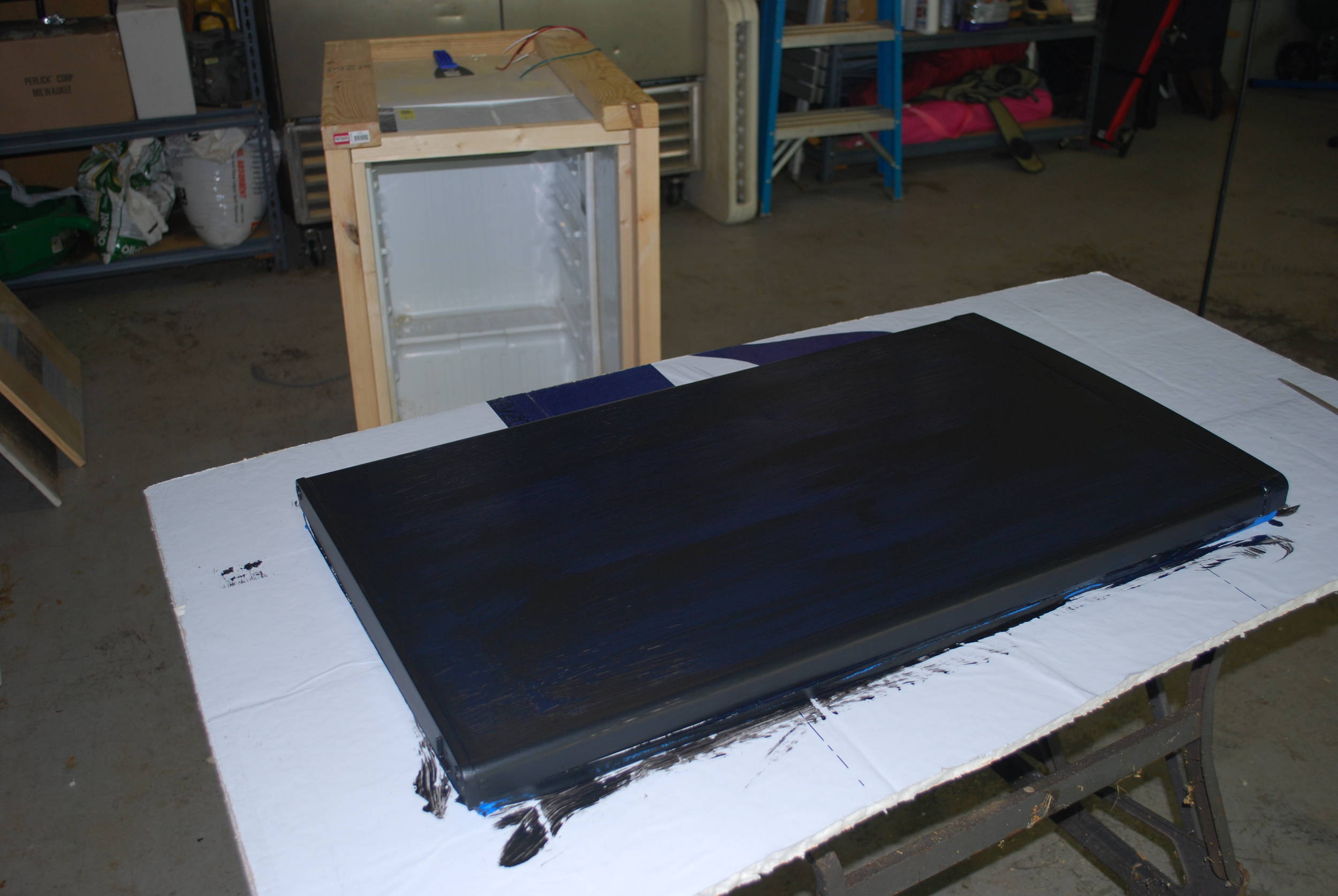 Doorwithchalkboardpaint