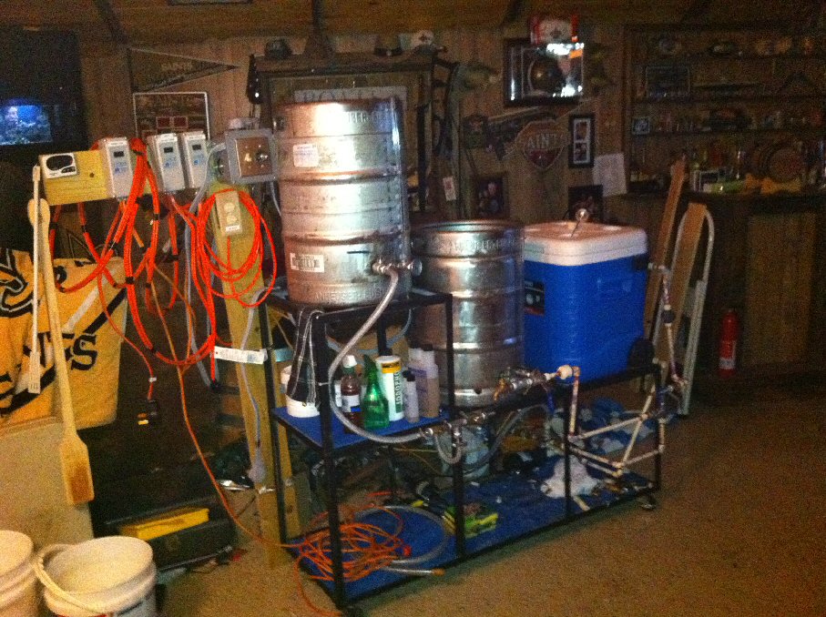 Mynewlycompletedelectricbrewery