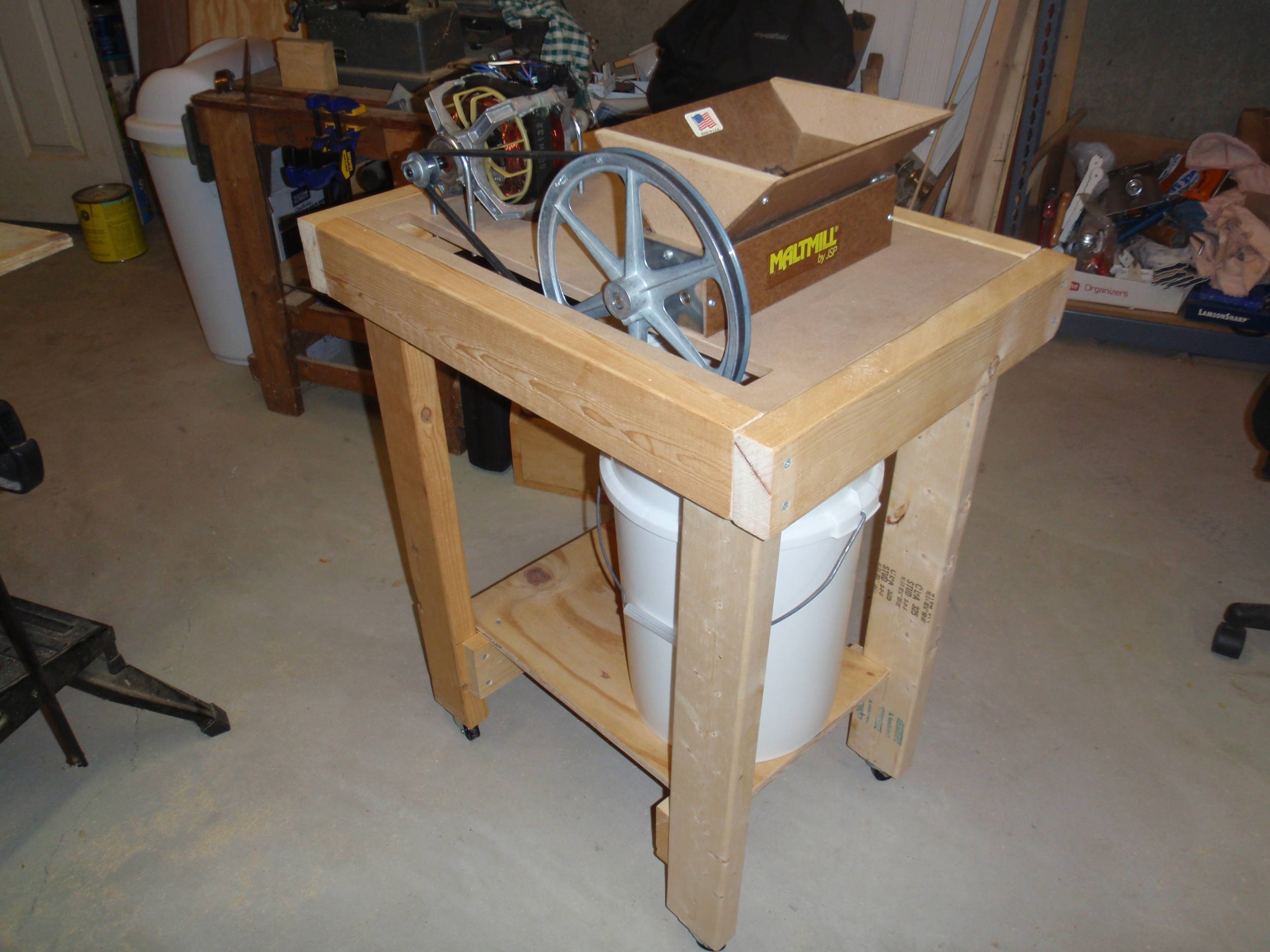 MotorizedGrainMill-FullyAssembled