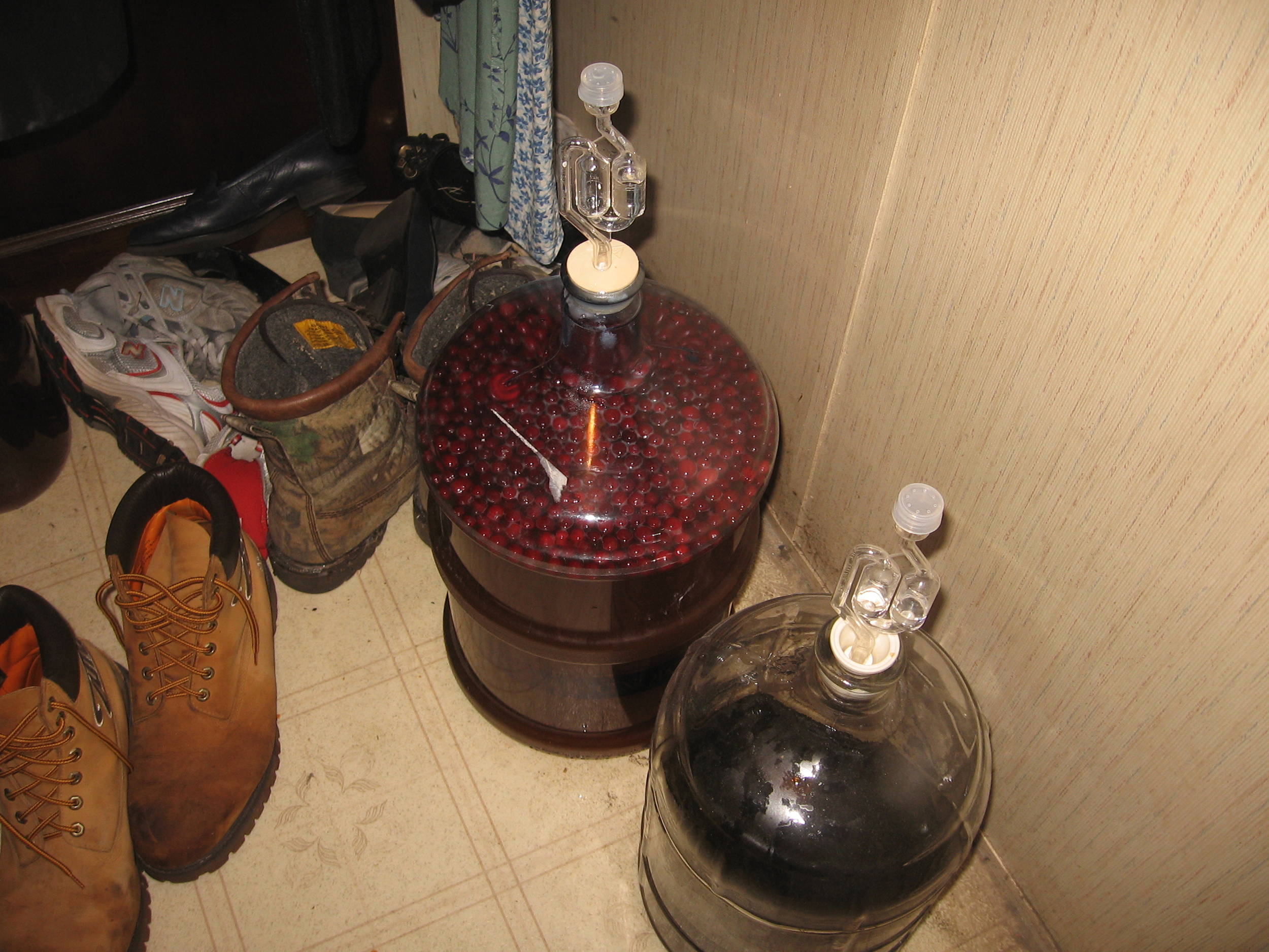 refermentalongsideaChristmasbeer