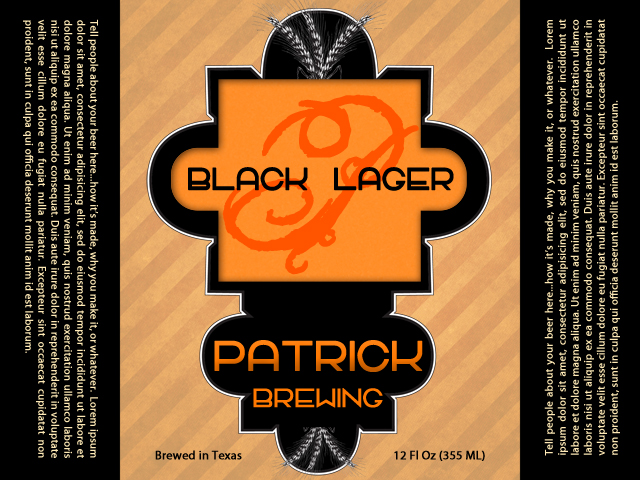 PatrickBrewing-CustomizableHomeBrewlabel