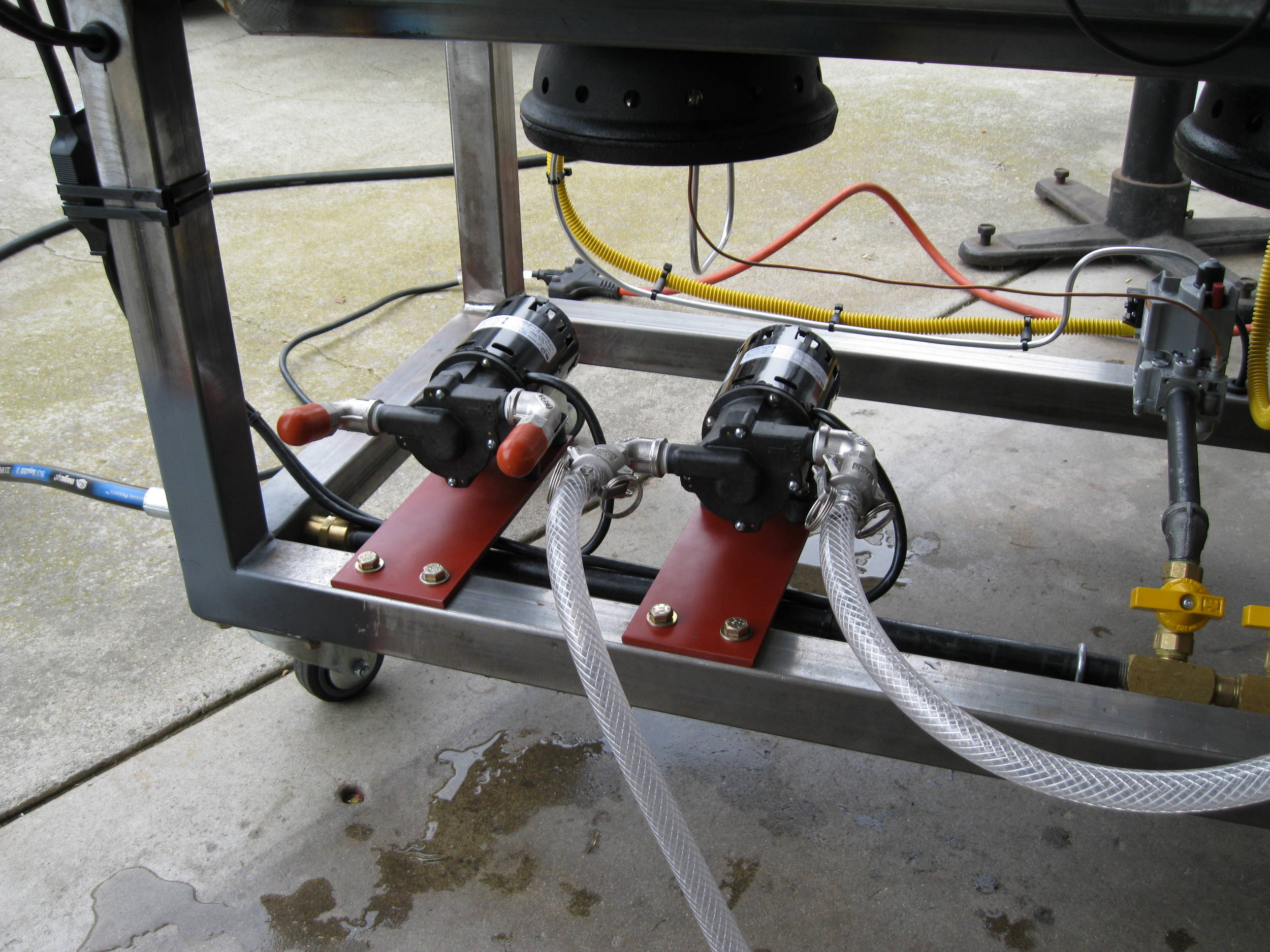 Marchpumpset-up