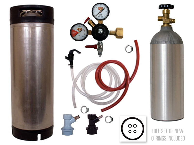 BasicBallLockHomebrewKegKit