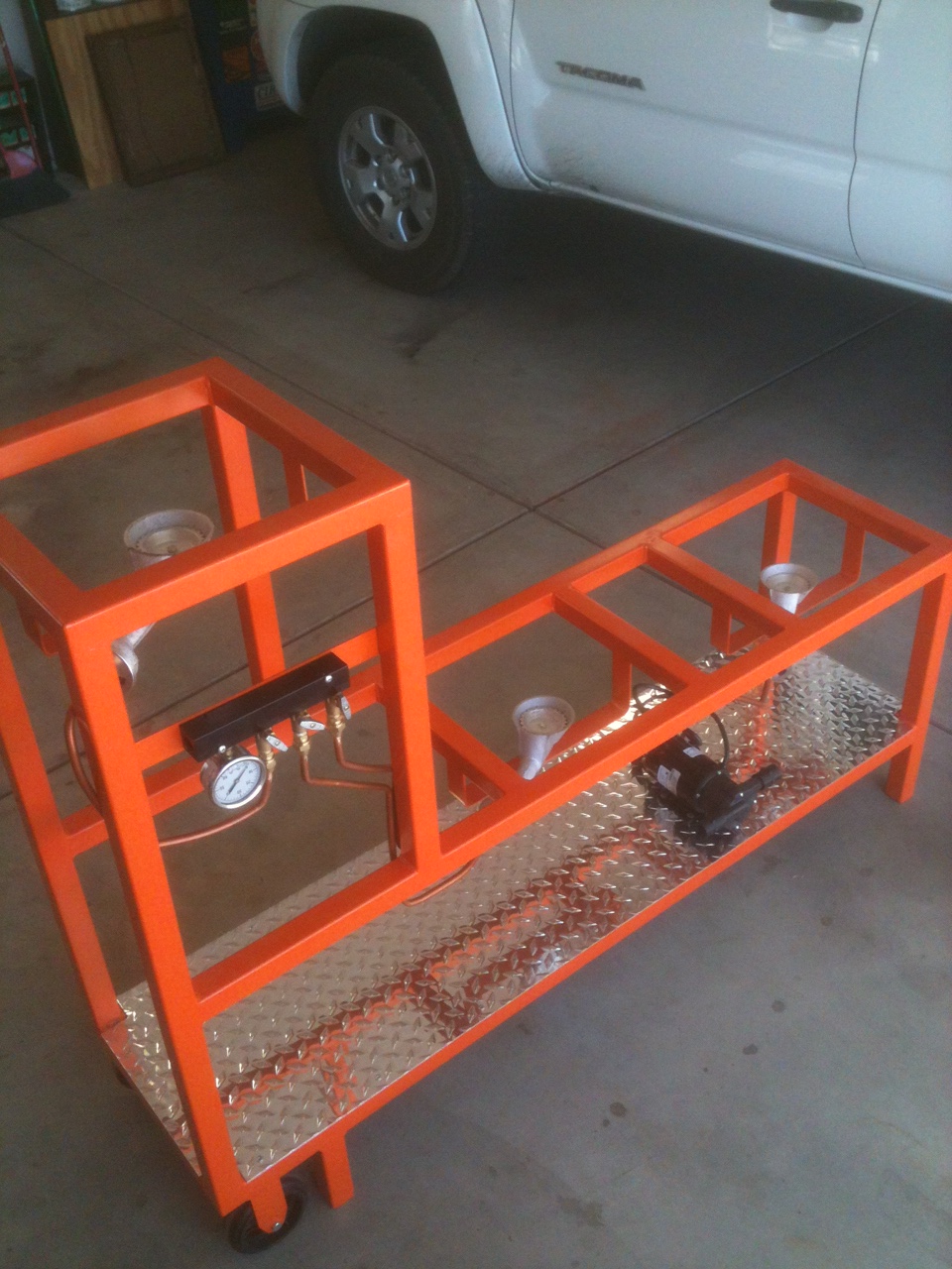 New brewstand is almost finished.