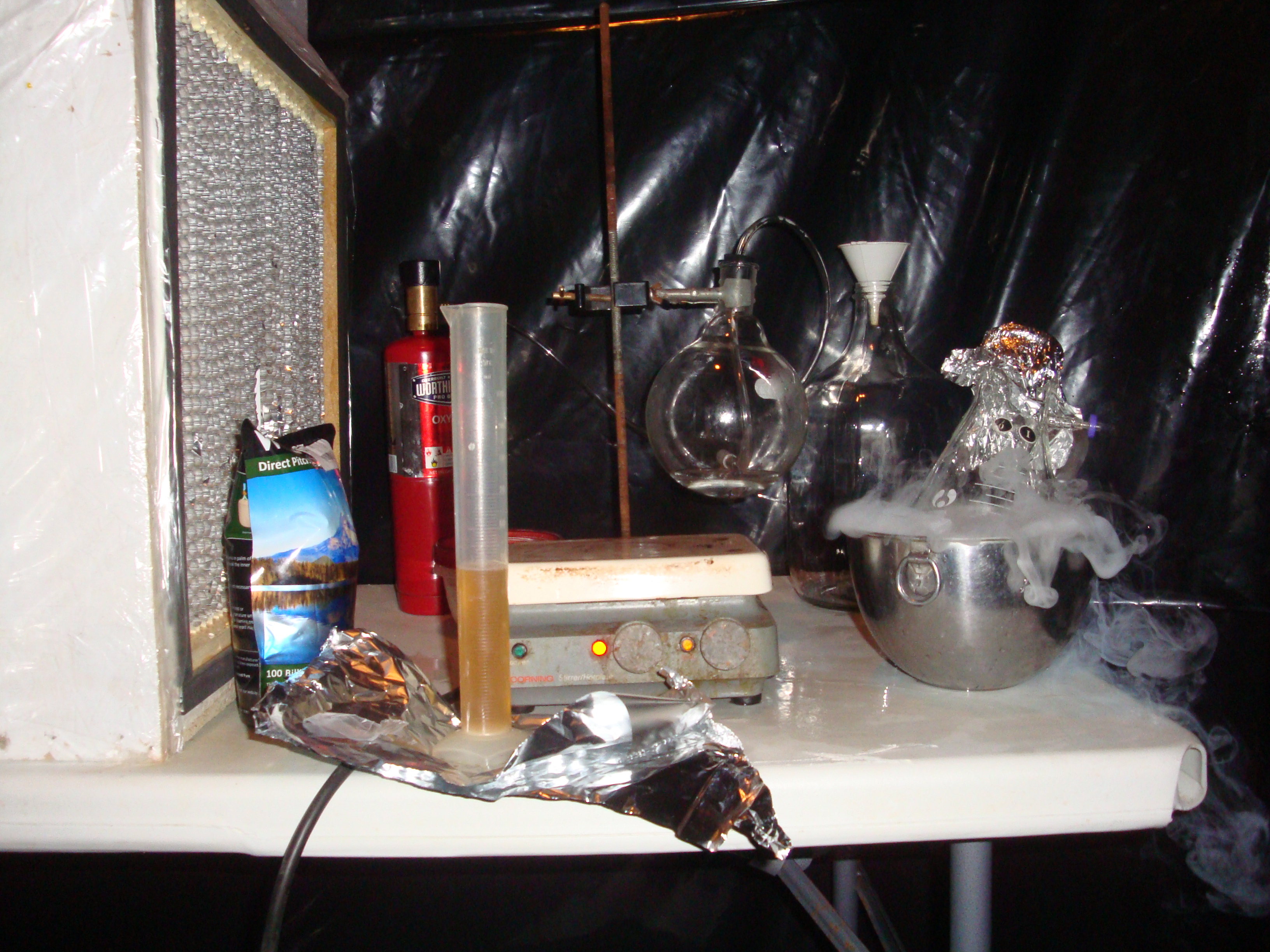 Cardice (dry ice)