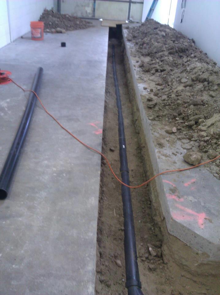 4" abs line