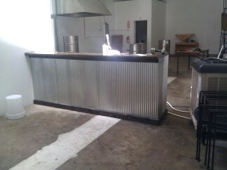 bar area