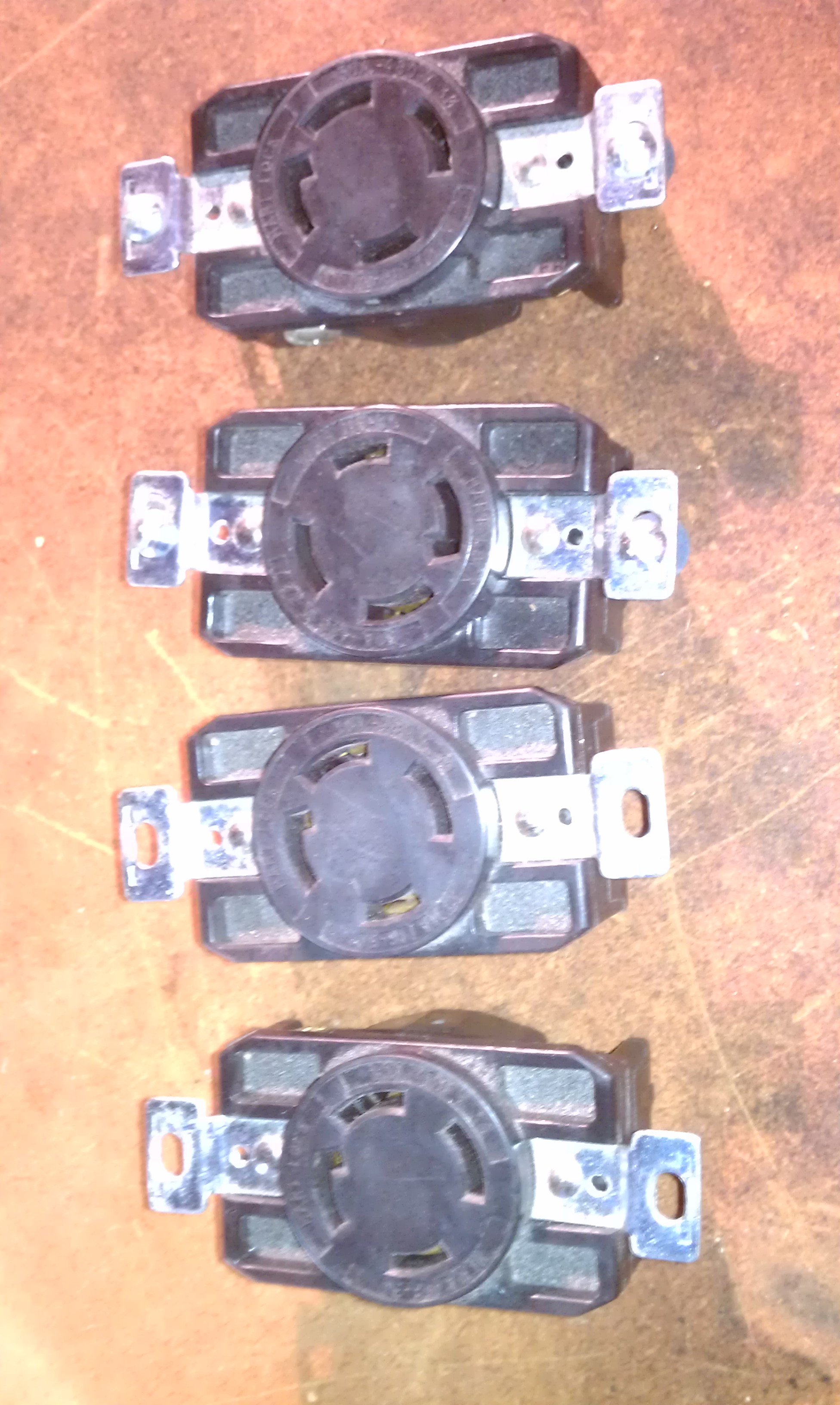 L16-30 receptacles
