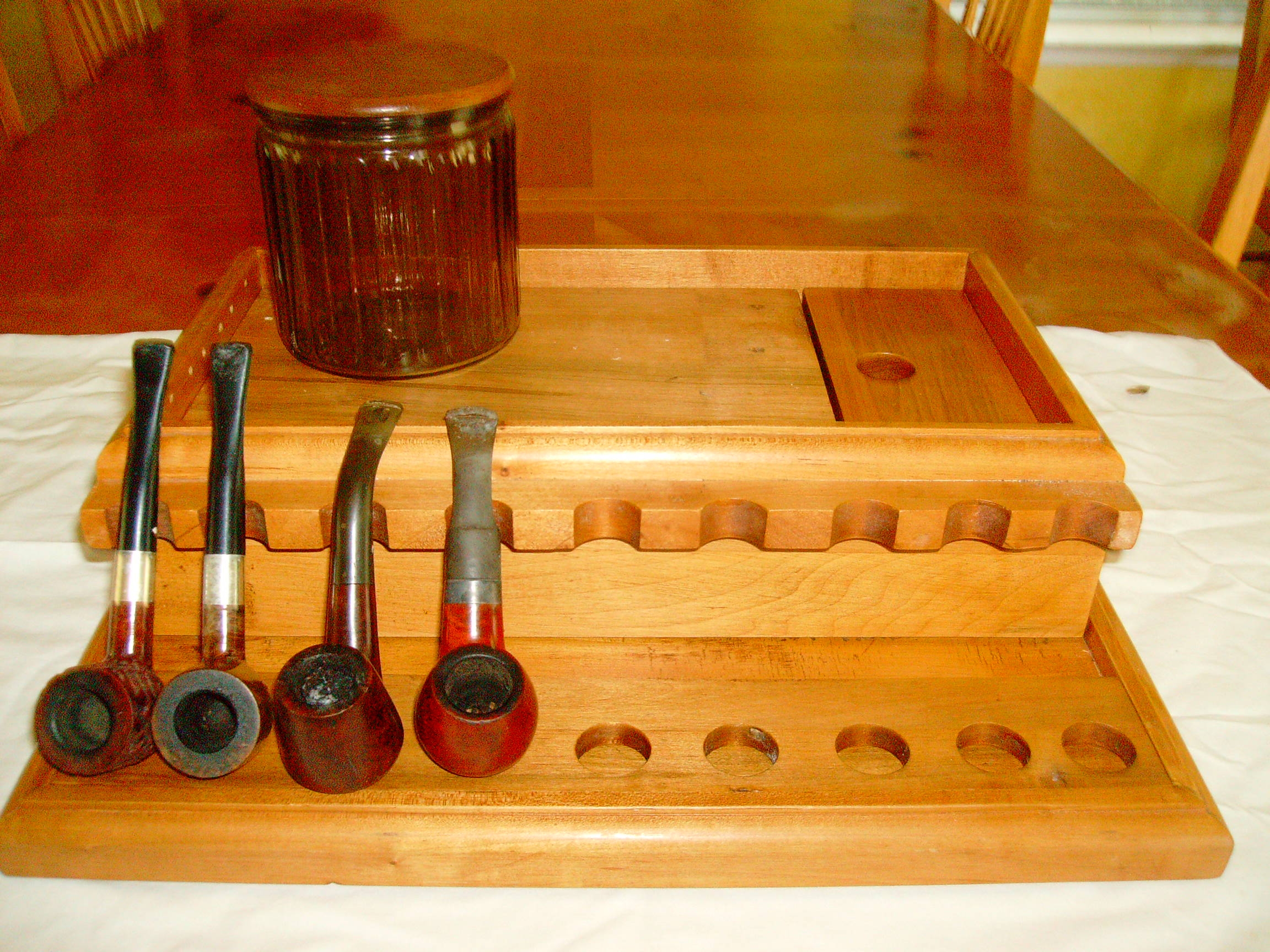 9 place Pipe rack and storage