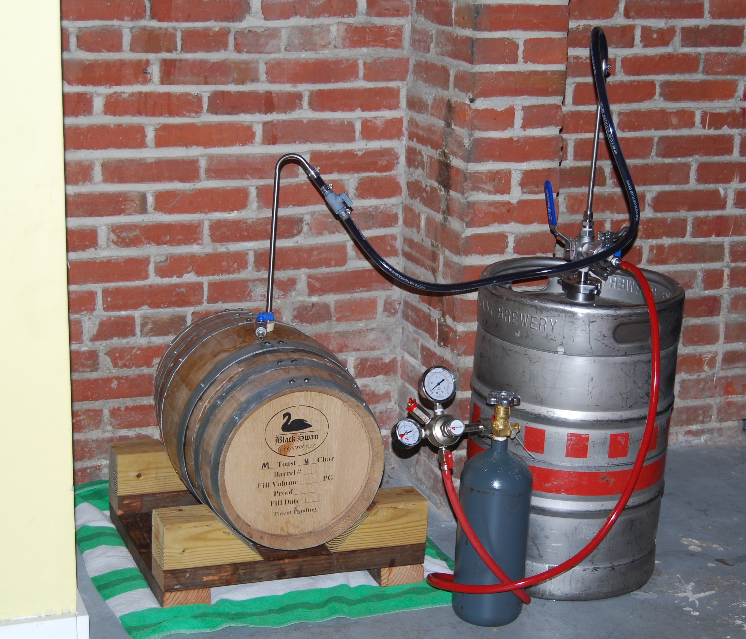 Filling barrel