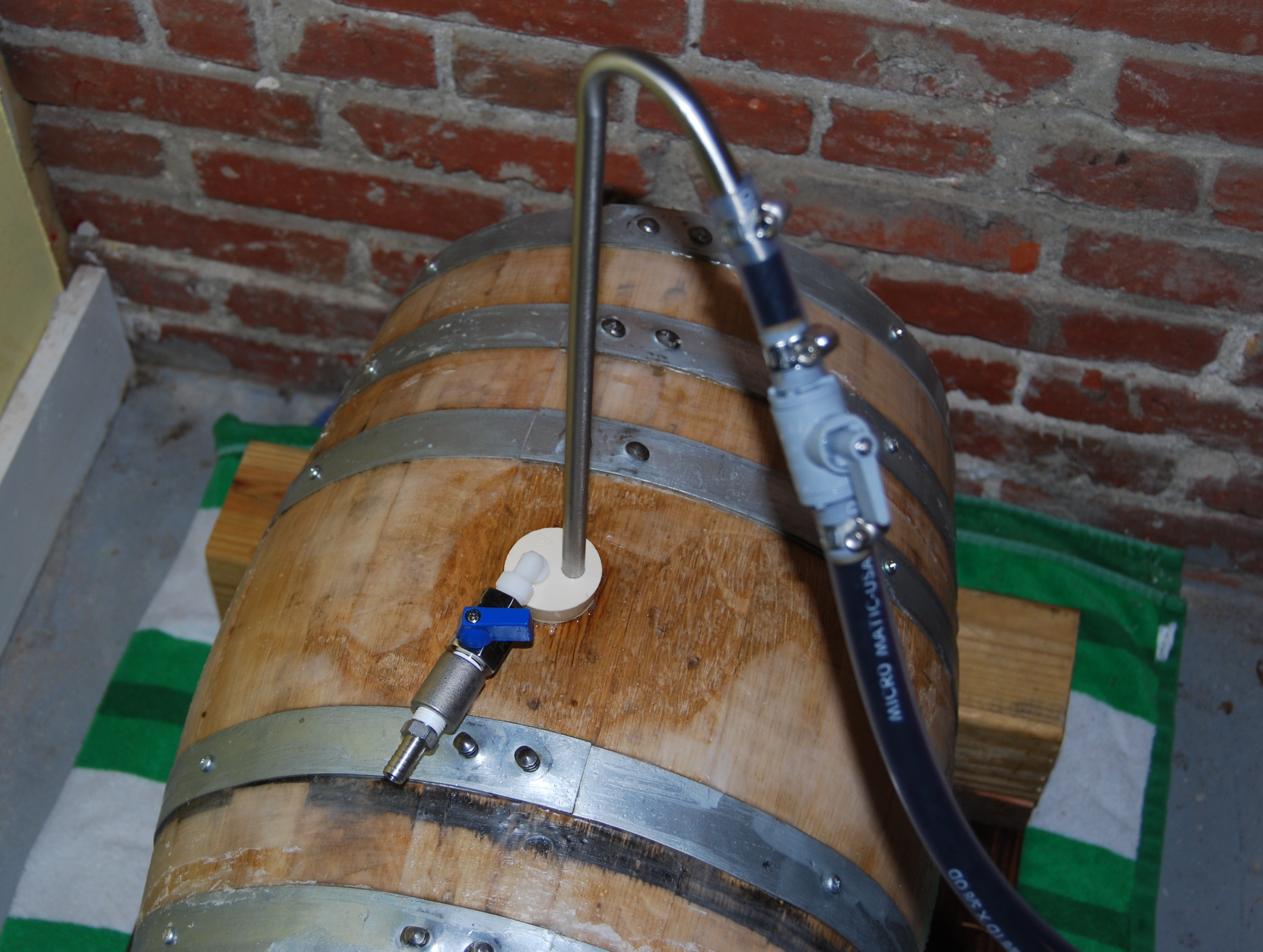 Filling barrel
